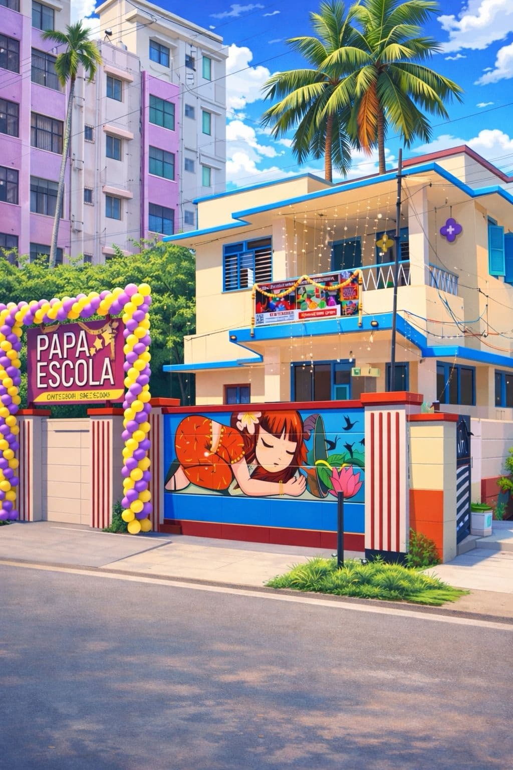 Happy Kids at PAPA ESCOLA